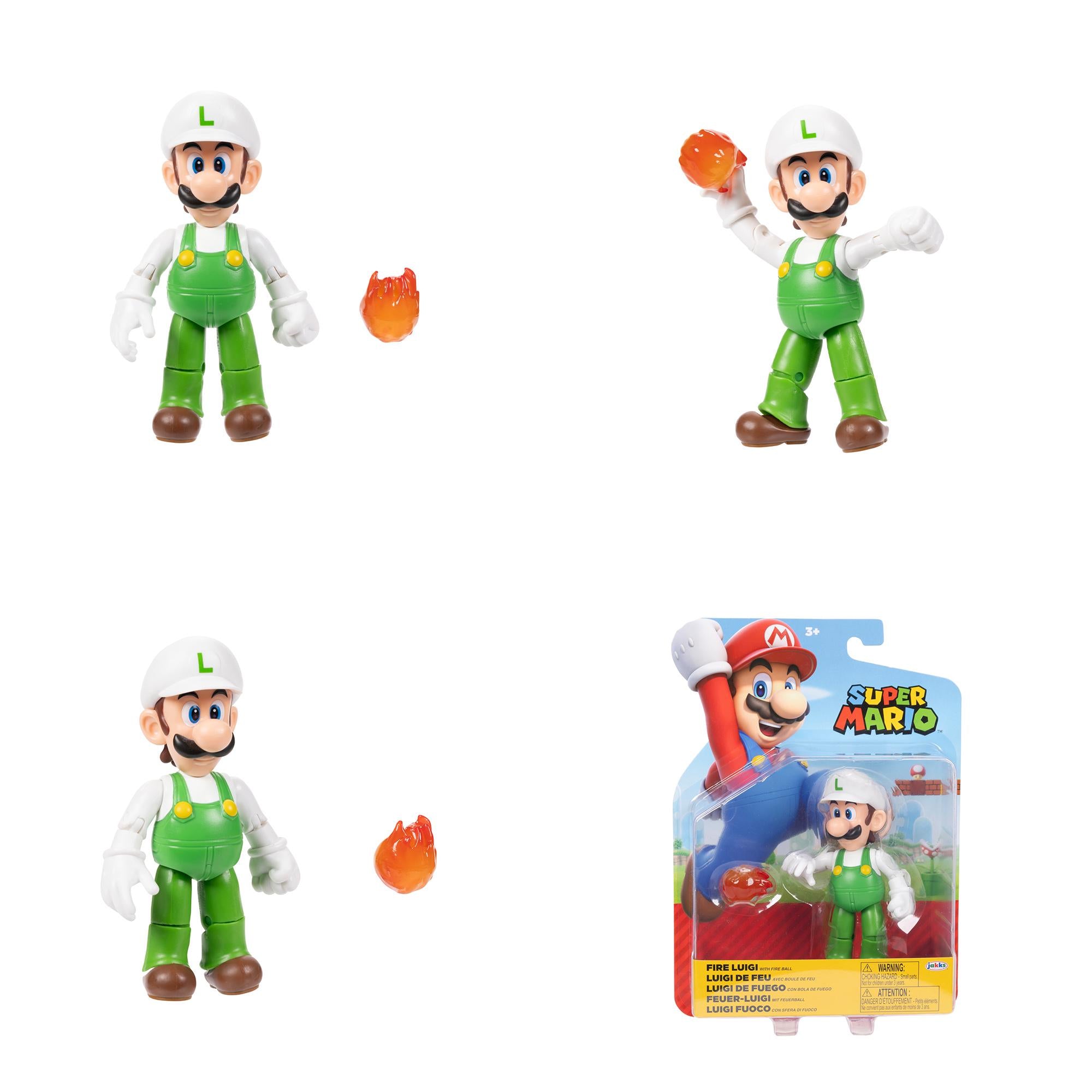 Super Mario 4 inch action figure assortment, UK version