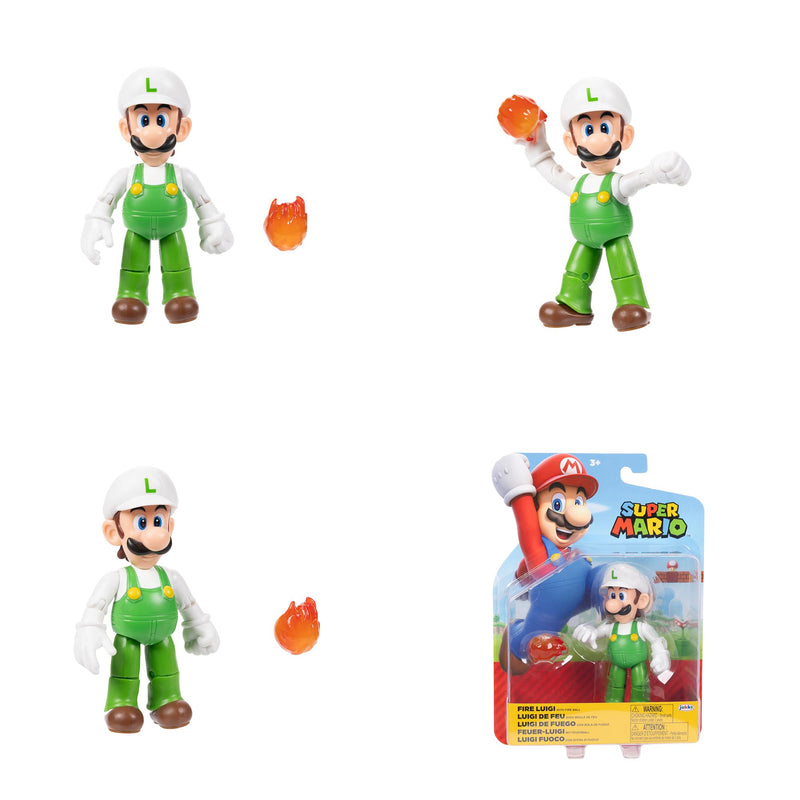 Super Mario 4 inch action figure assortment, UK version