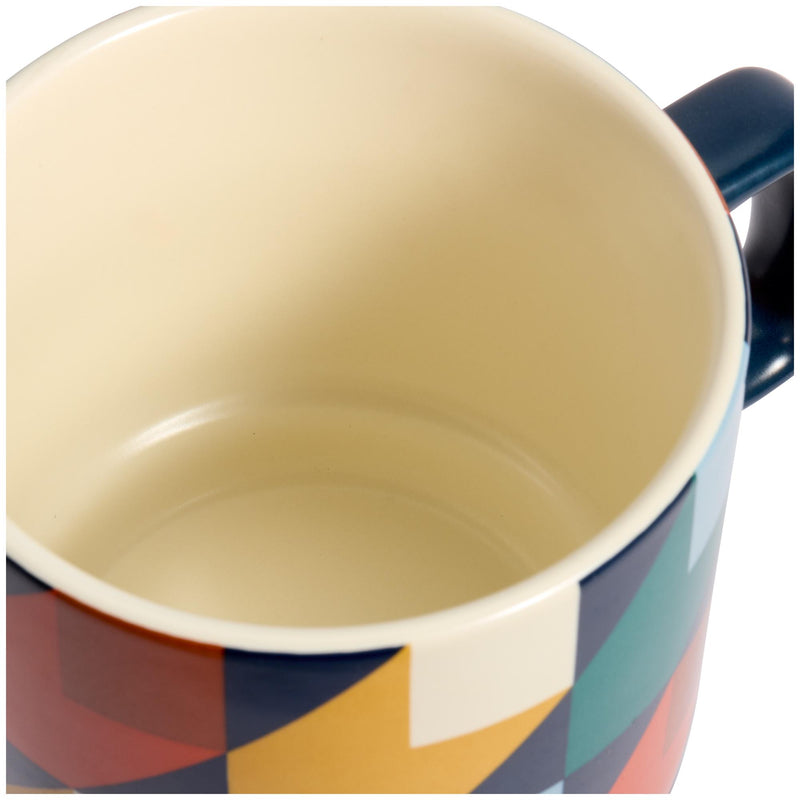 Habitat Geo Cube mug 330ml (British brand)