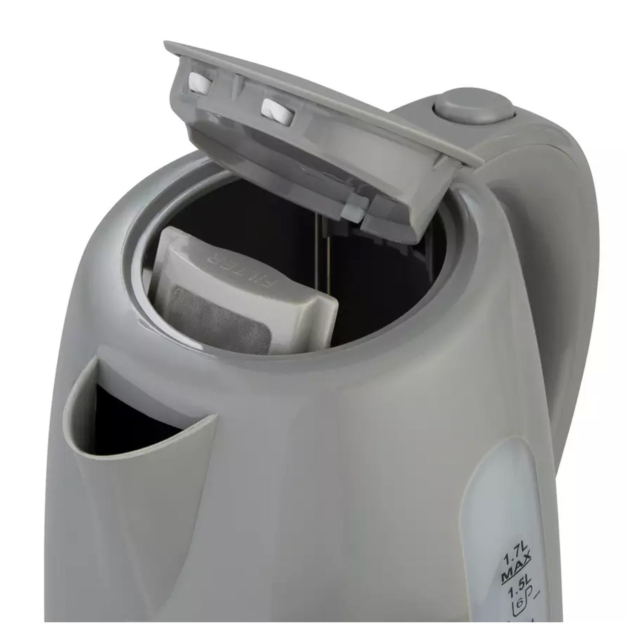 Cookworks illuminated kettle grey 1.7L - British product