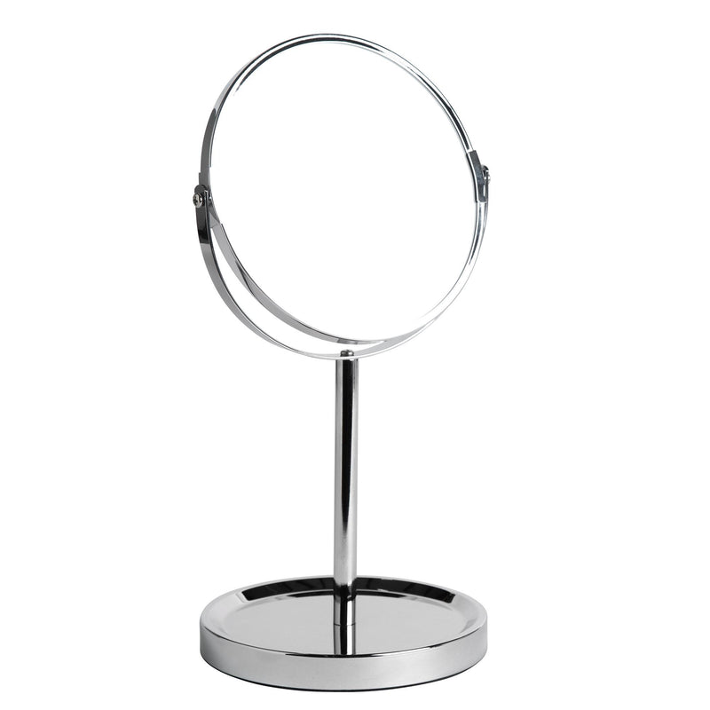 Sainsbury's Home chrome pedestal mirror with tray - British brand