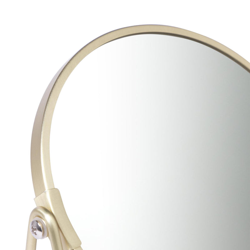Sainsbury's Home gold metal swivel mirror, imported from the UK
