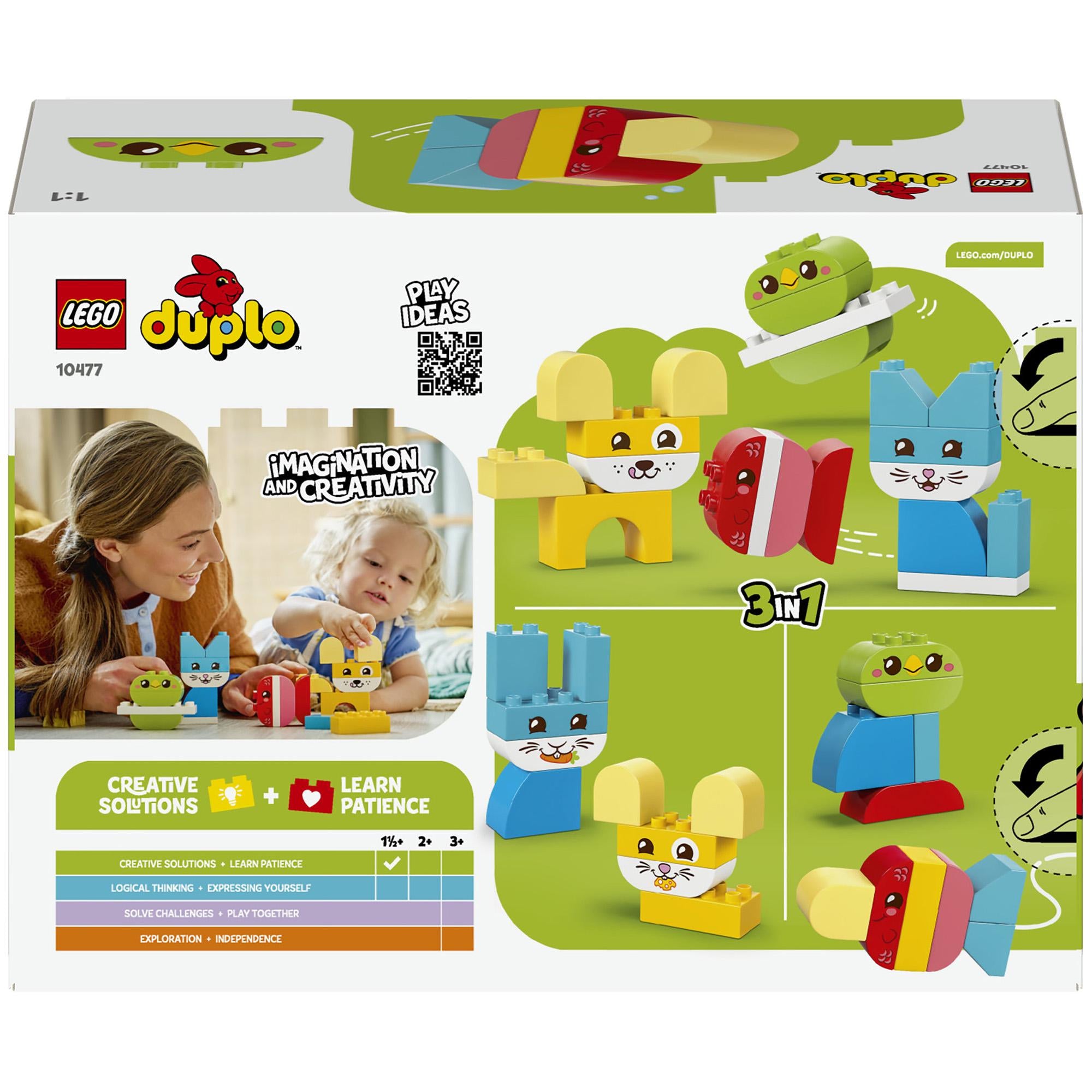 LEGO Duplo Creative Cute Pets Playset 24 Pieces, UK version