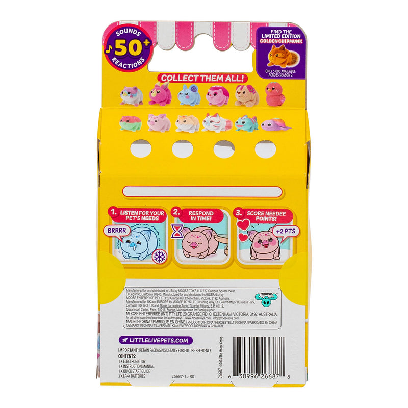 Little Live Pets NeeDees Electronic Toy 1 Pack, UK version