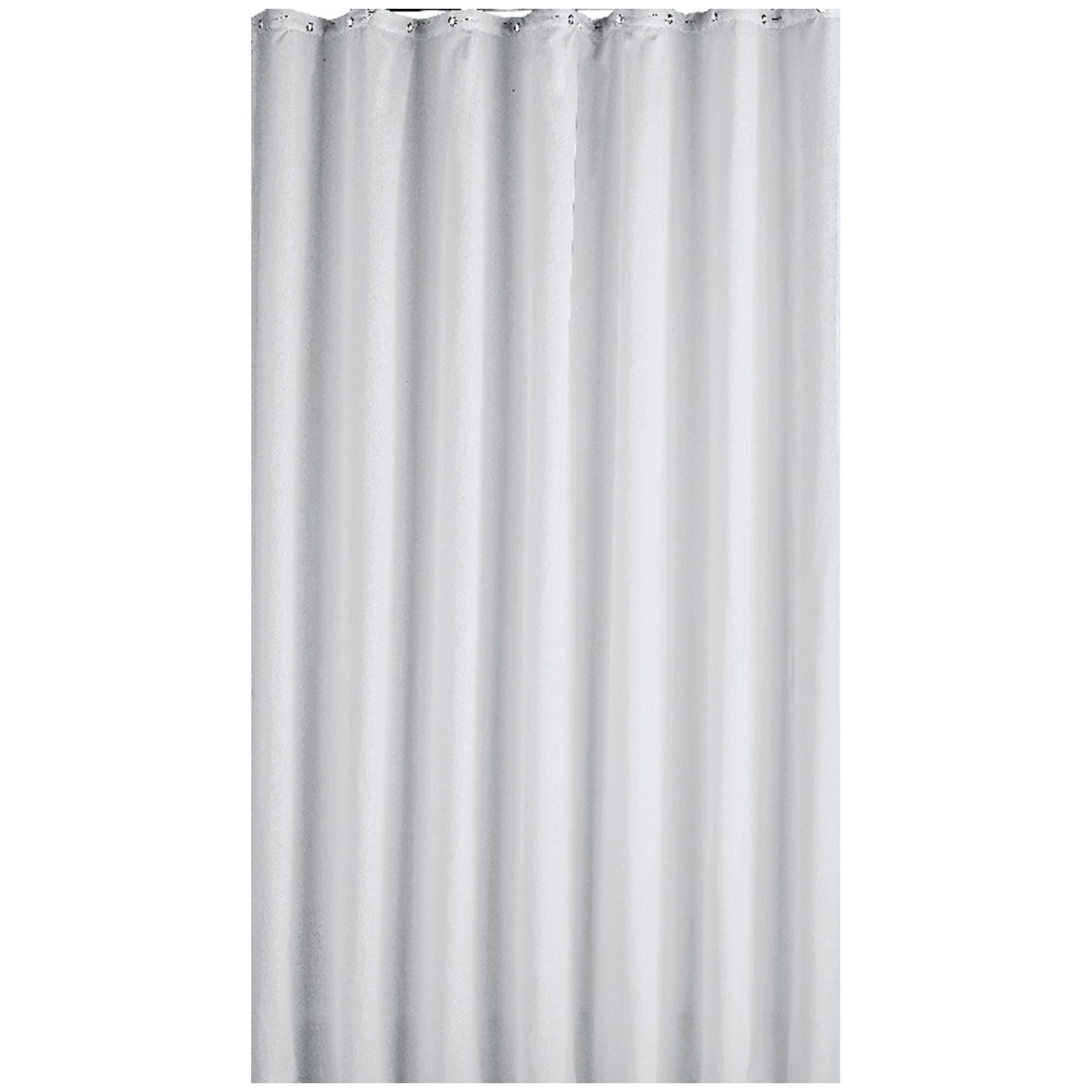 Sainsbury's white shower curtain 180x180cm, imported from the UK