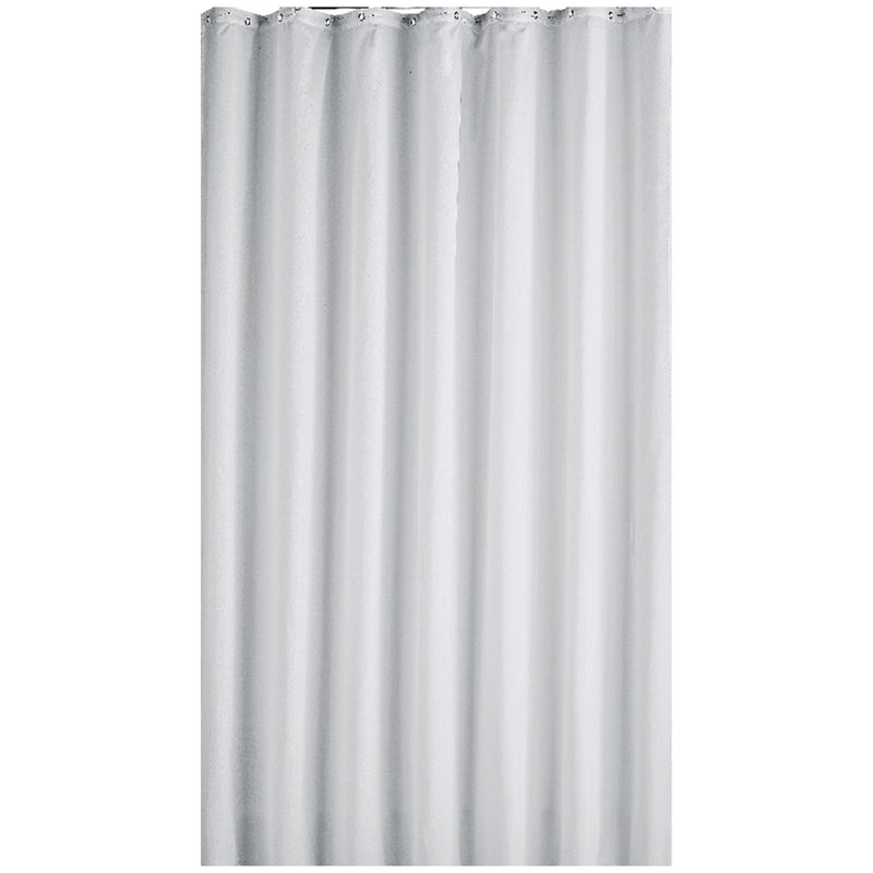 Sainsbury's white shower curtain 180x180cm, imported from the UK