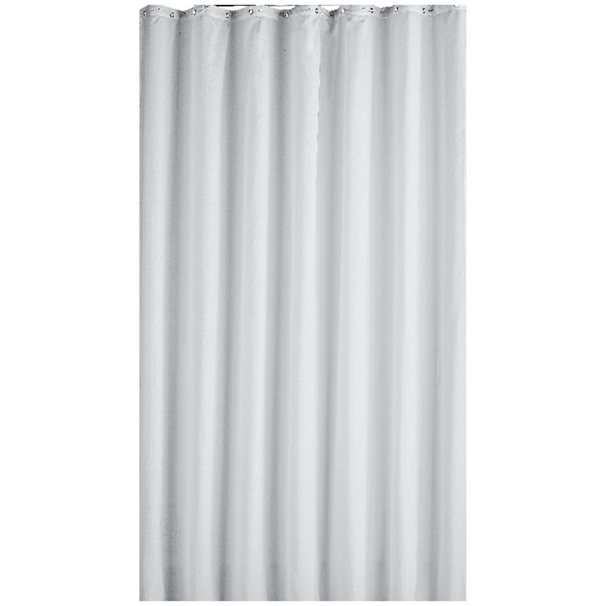 Sainsbury's white shower curtain 180x180cm, imported from the UK