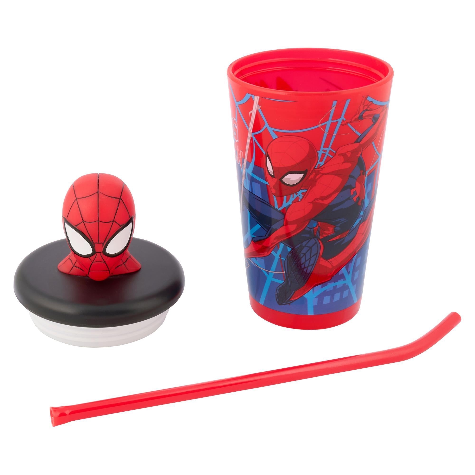 Disney Spiderman 3D Head Tumbler 444ml - British product