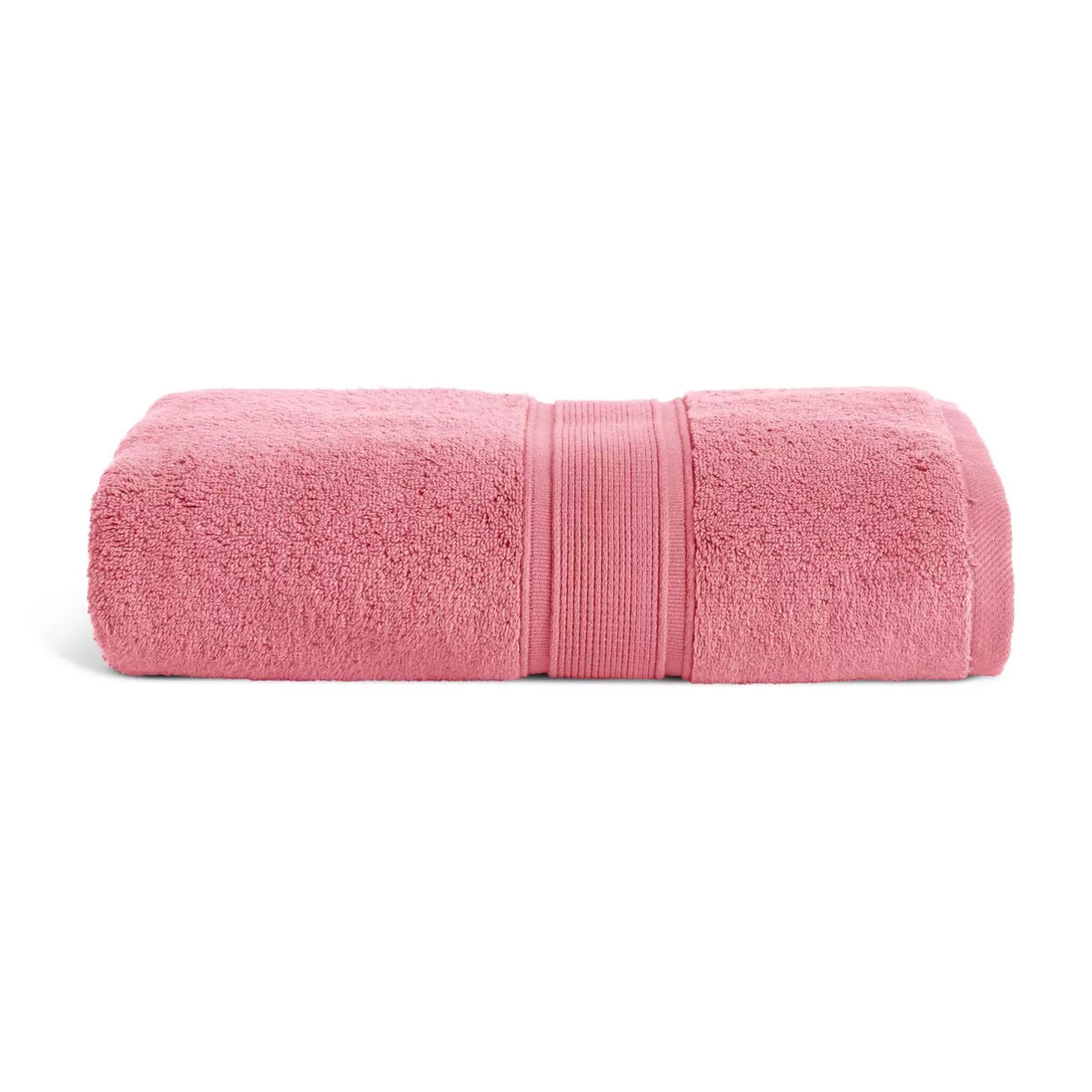 Habitat supersoft rose pink bath towel 130cm, UK version
