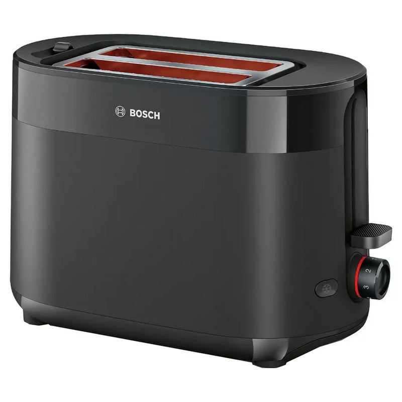 Bosch toaster black 2 slice, imported from the UK
