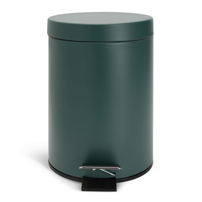 Sainsburys Habitat Dark Green Pedal Waste Bin 3 Litre- Buy online at McGrocer