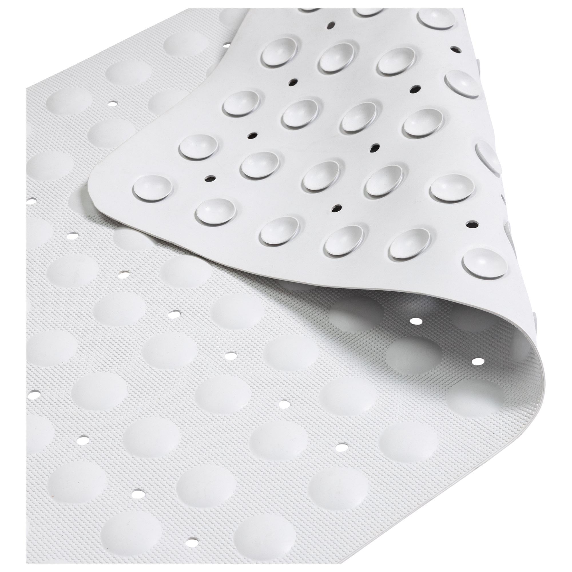 Sainsbury's Home white rubber non-slip bath mat 40x70cm - British product