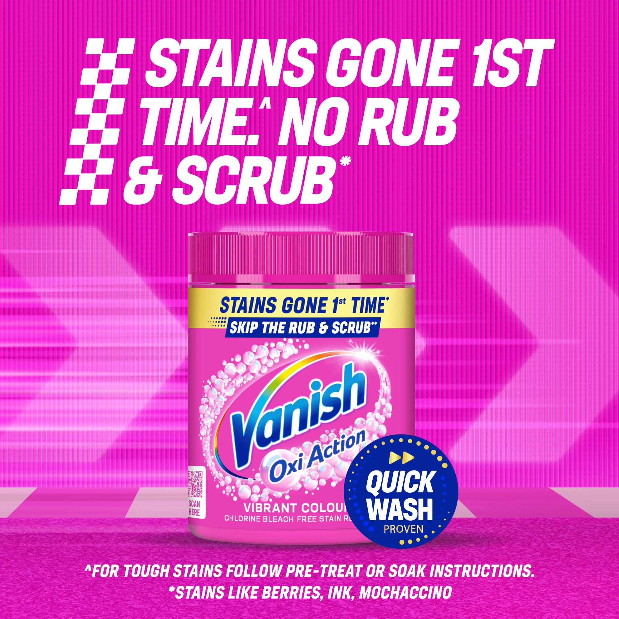 Vanish Oxi Action Laundry Booster Powder 850 g (British brand)