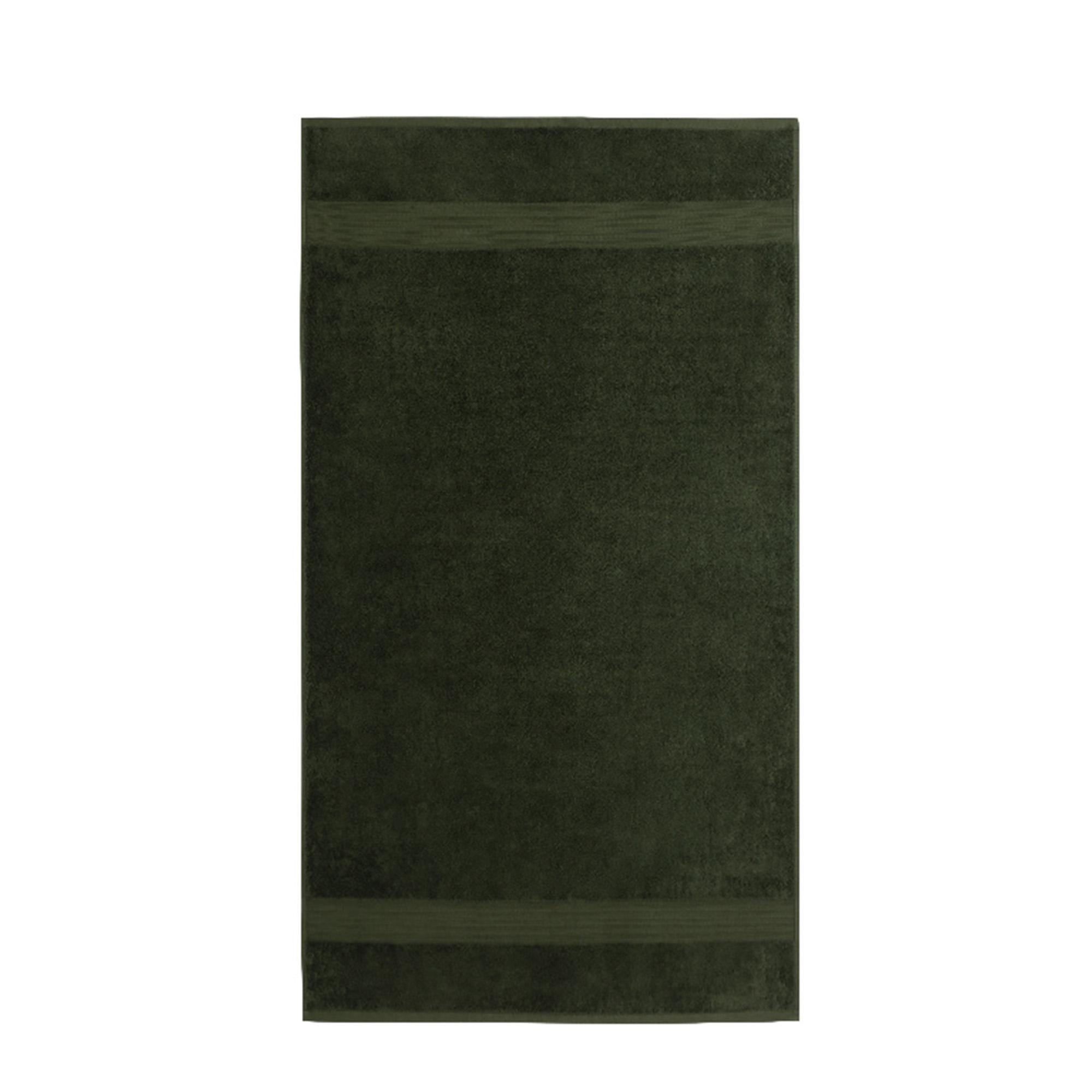 Habitat forest green hand towel 90cm x 50cm (British brand)