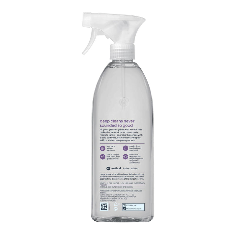 Method Deep House Clean with saffron and oud 828ml - British product