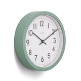 Acctim Elstow wall clock green 20cm - British product