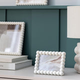 Habitat white bobble picture frame 4x6 photo holder, UK version