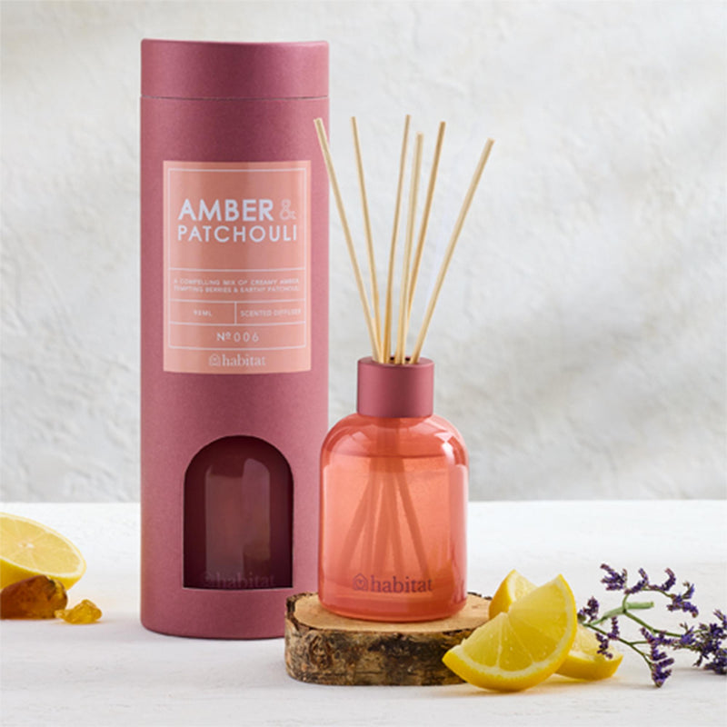 Habitat Reed Diffuser Refill Patchouli & Amber 90ml, UK version