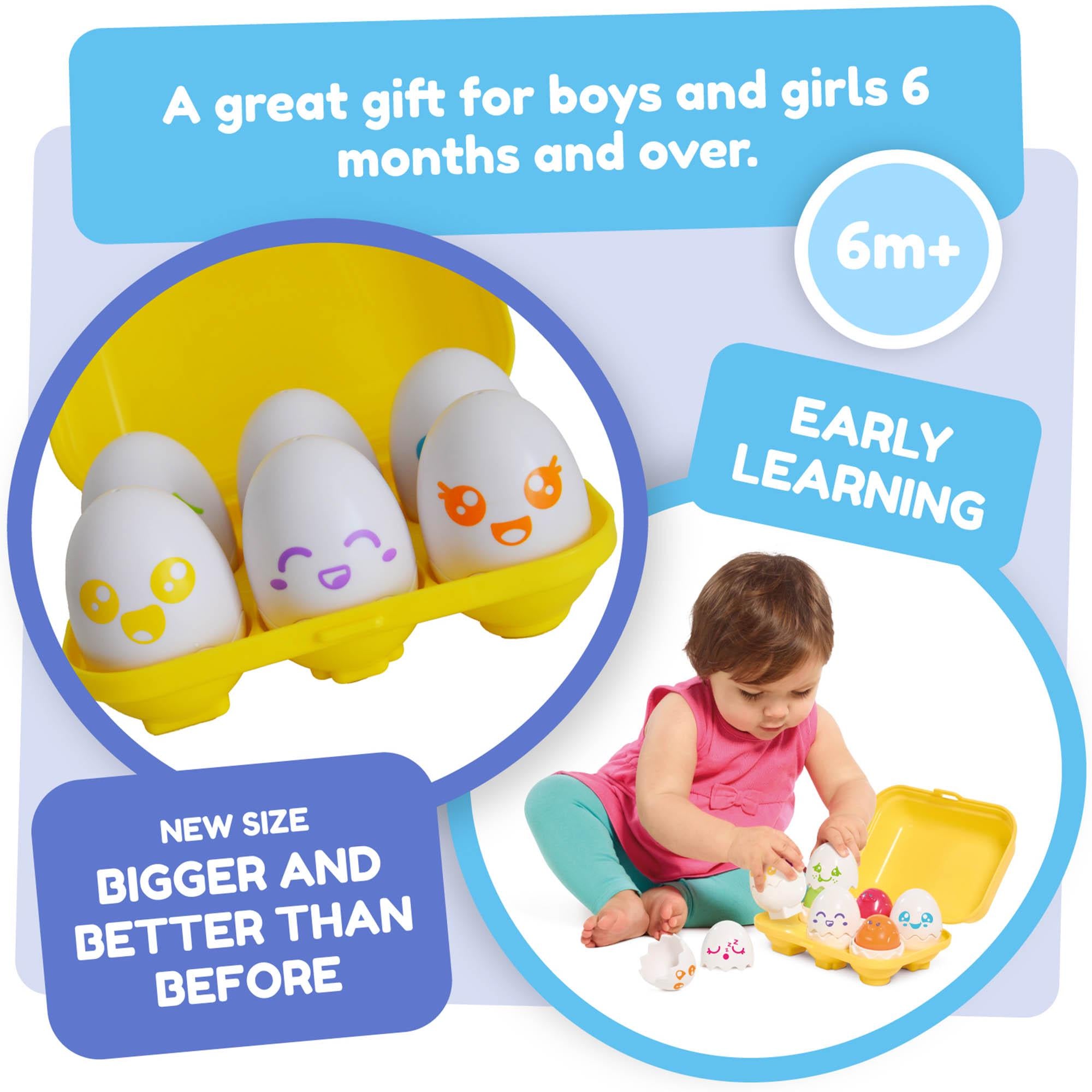 Tomy Play Hide N Squeak Eggs Six Pack (British brand)