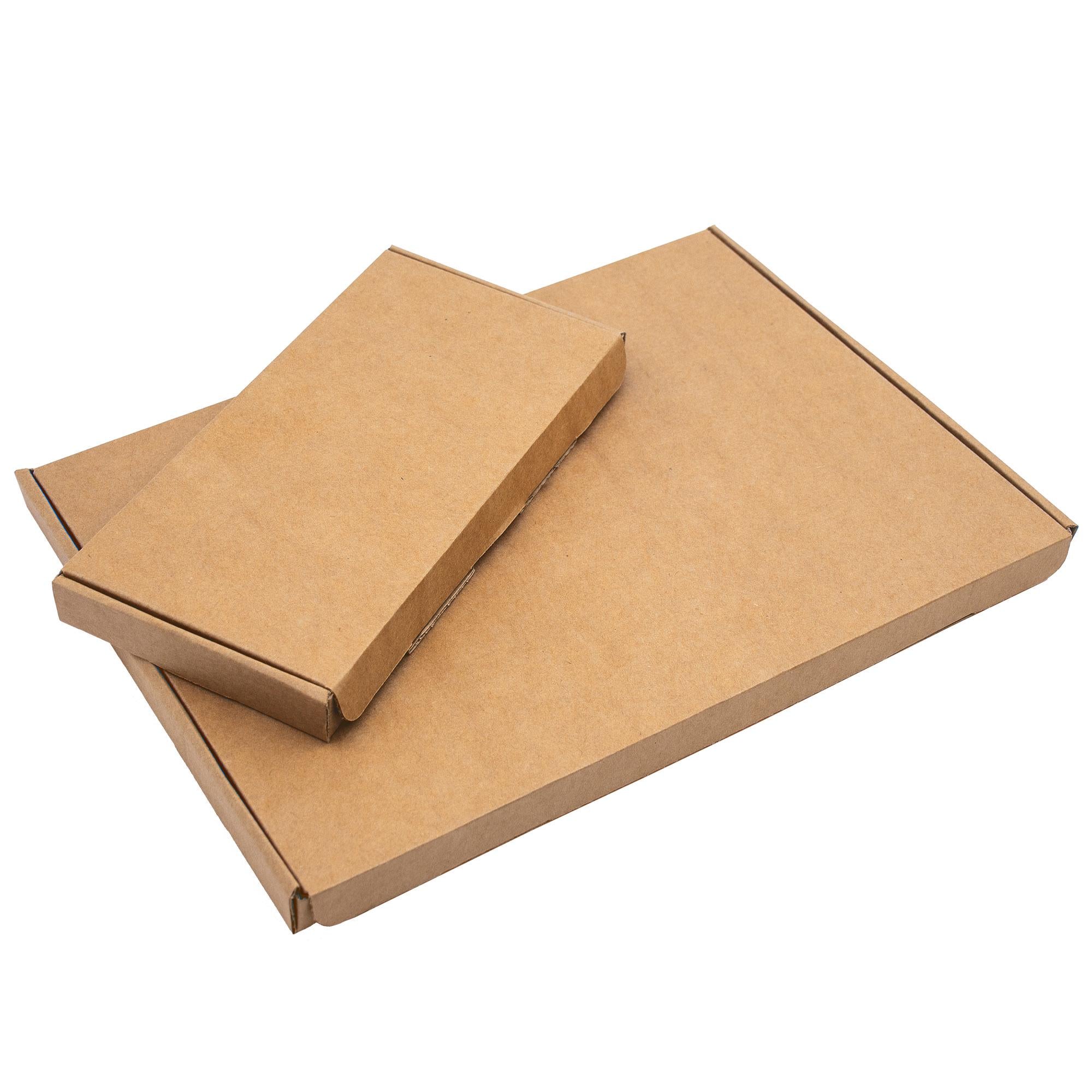 Pukka parcel box 320x230x19mm 10 pack, imported from the UK