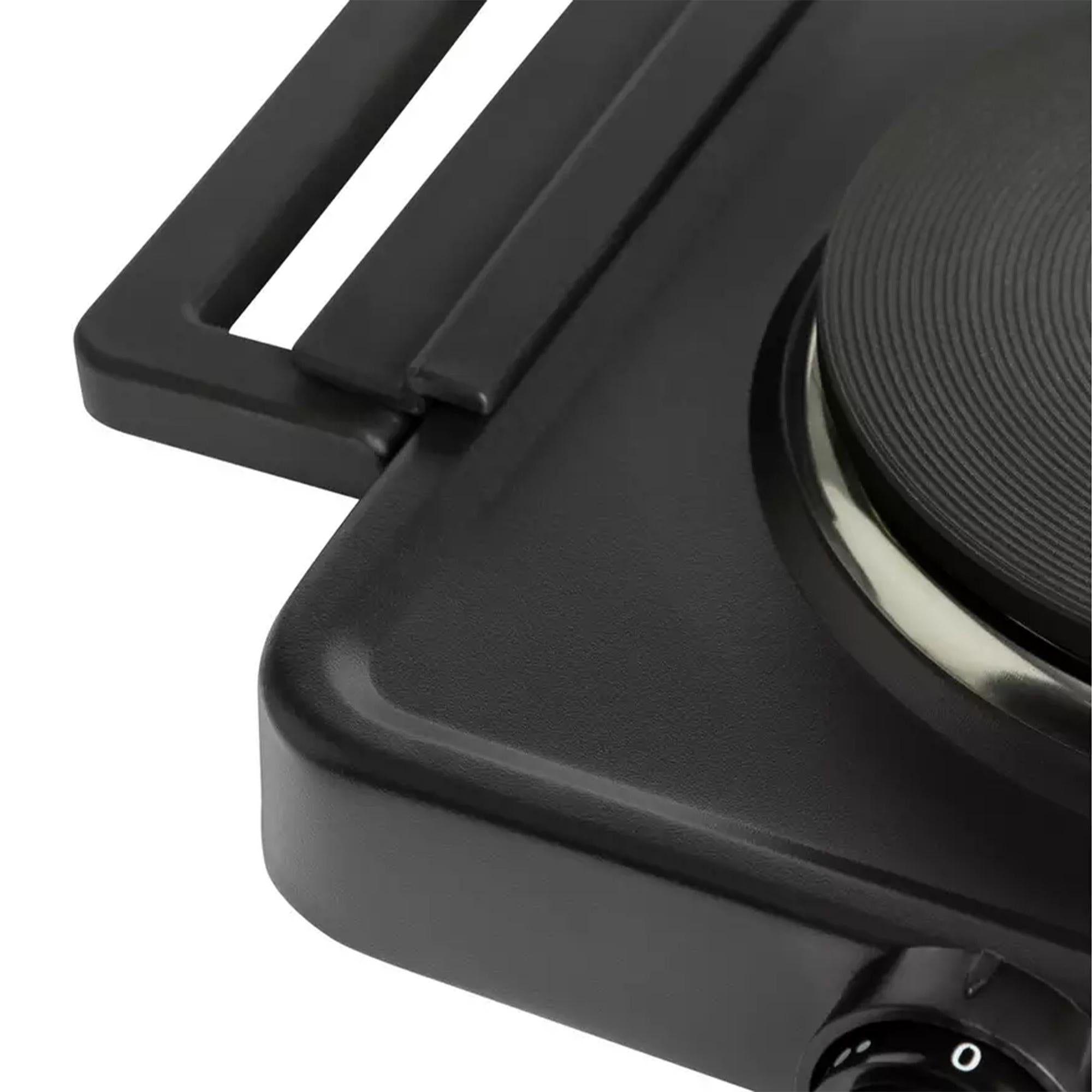 Cookworks 2500W Double Hotplate Hob 50.5 x 27 x 7cm - British product