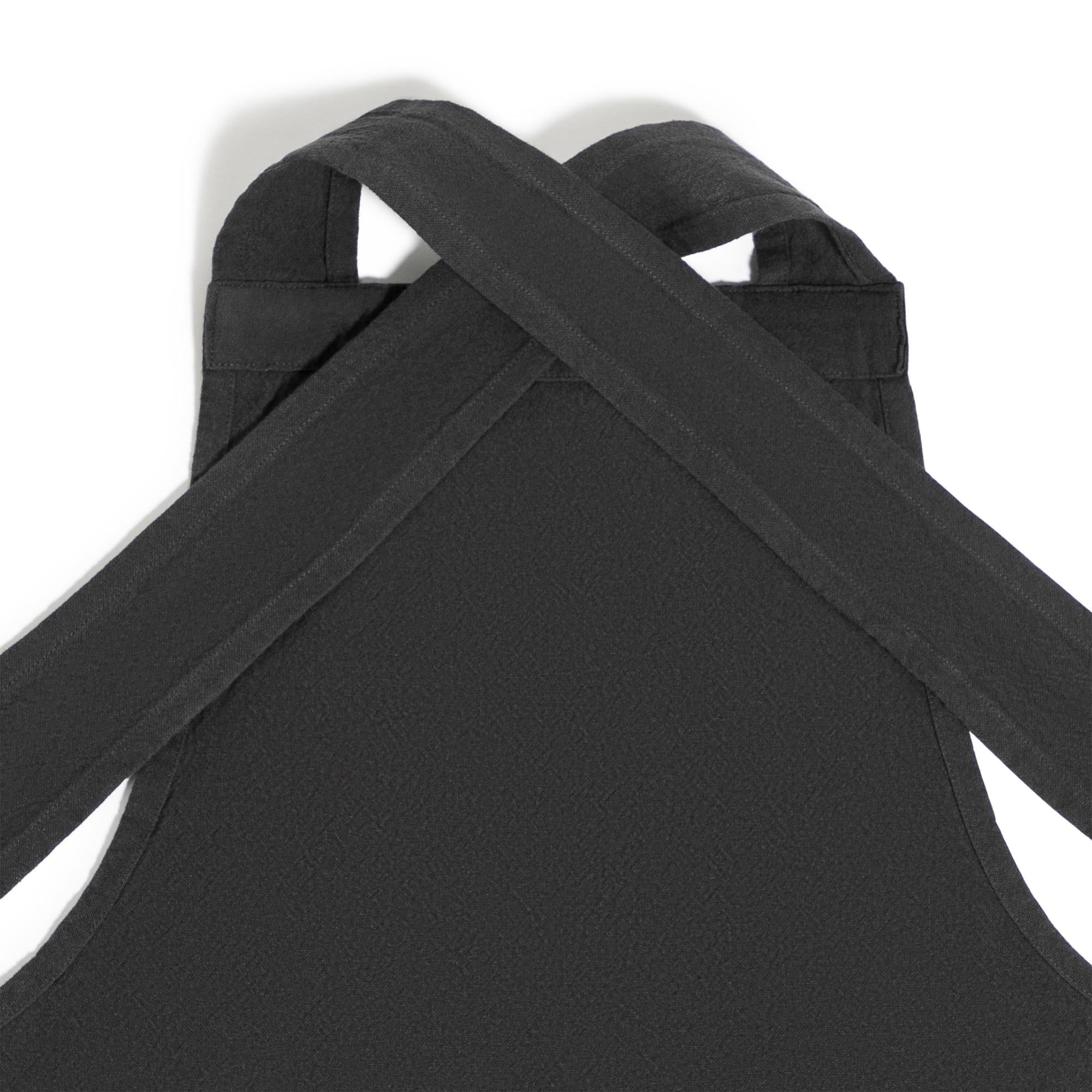 Habitat charcoal cross back apron one size, UK version