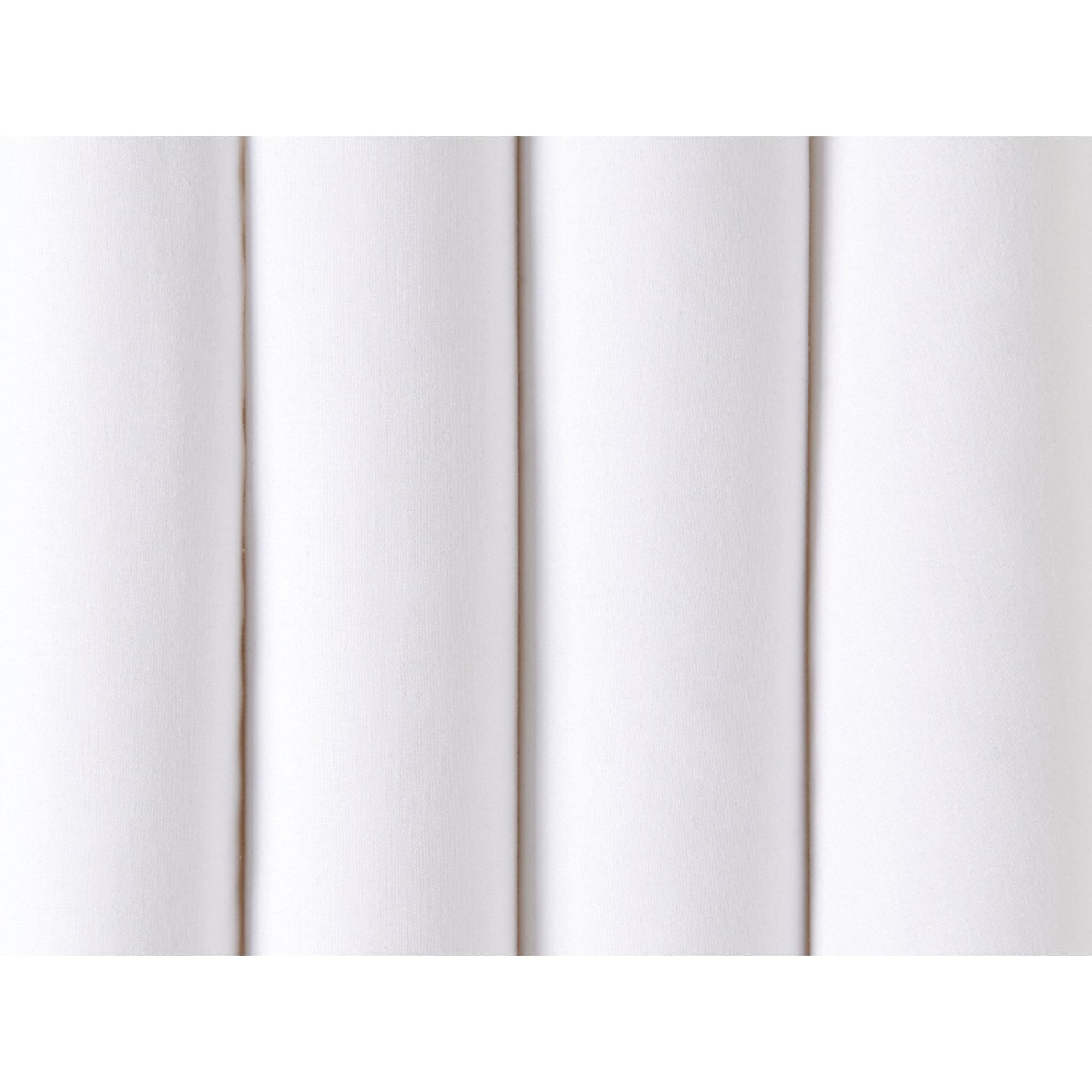 Sainsbury's Home plain fitted sheet white (British brand)