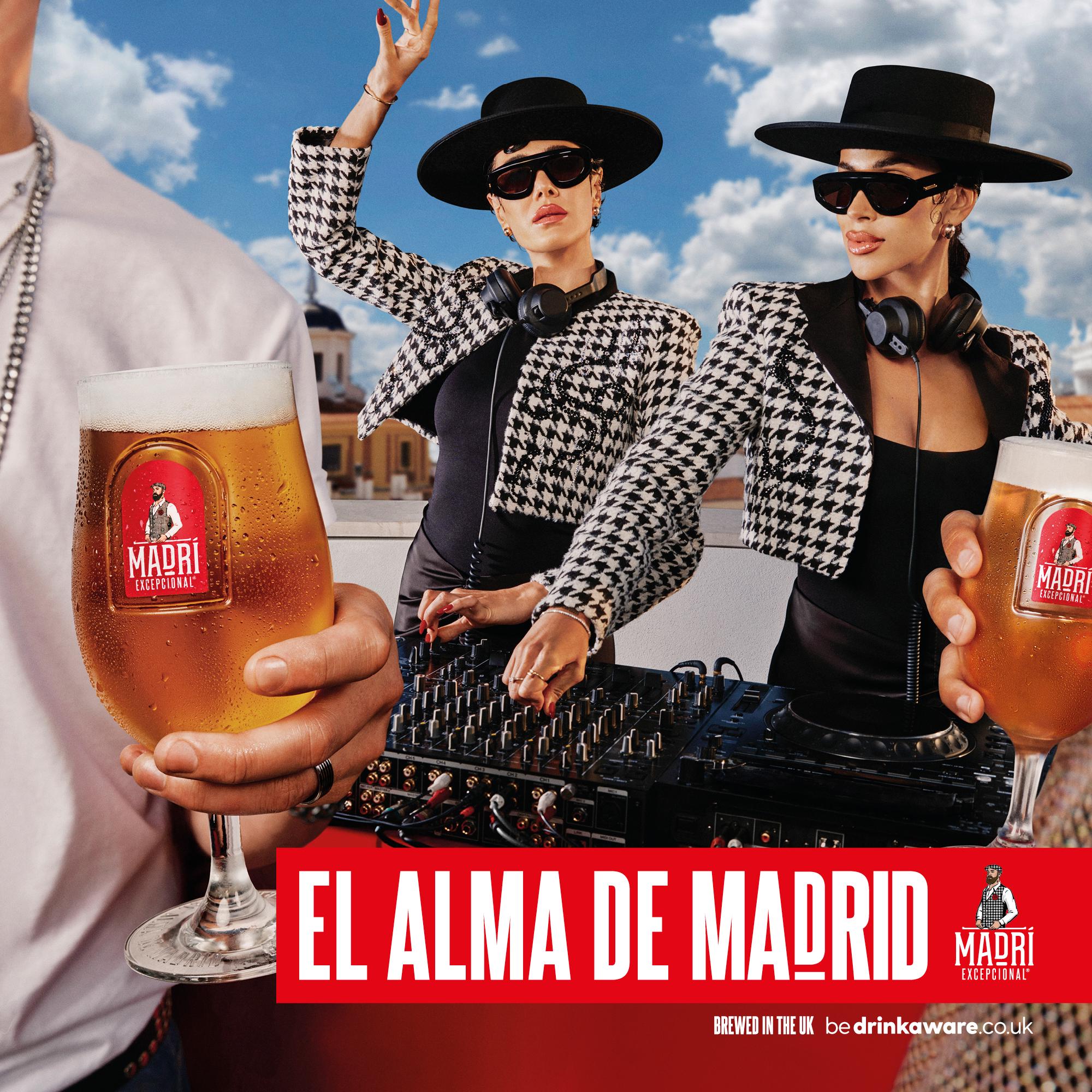 Madri Excepcional premium lager can 10x440ml - British product