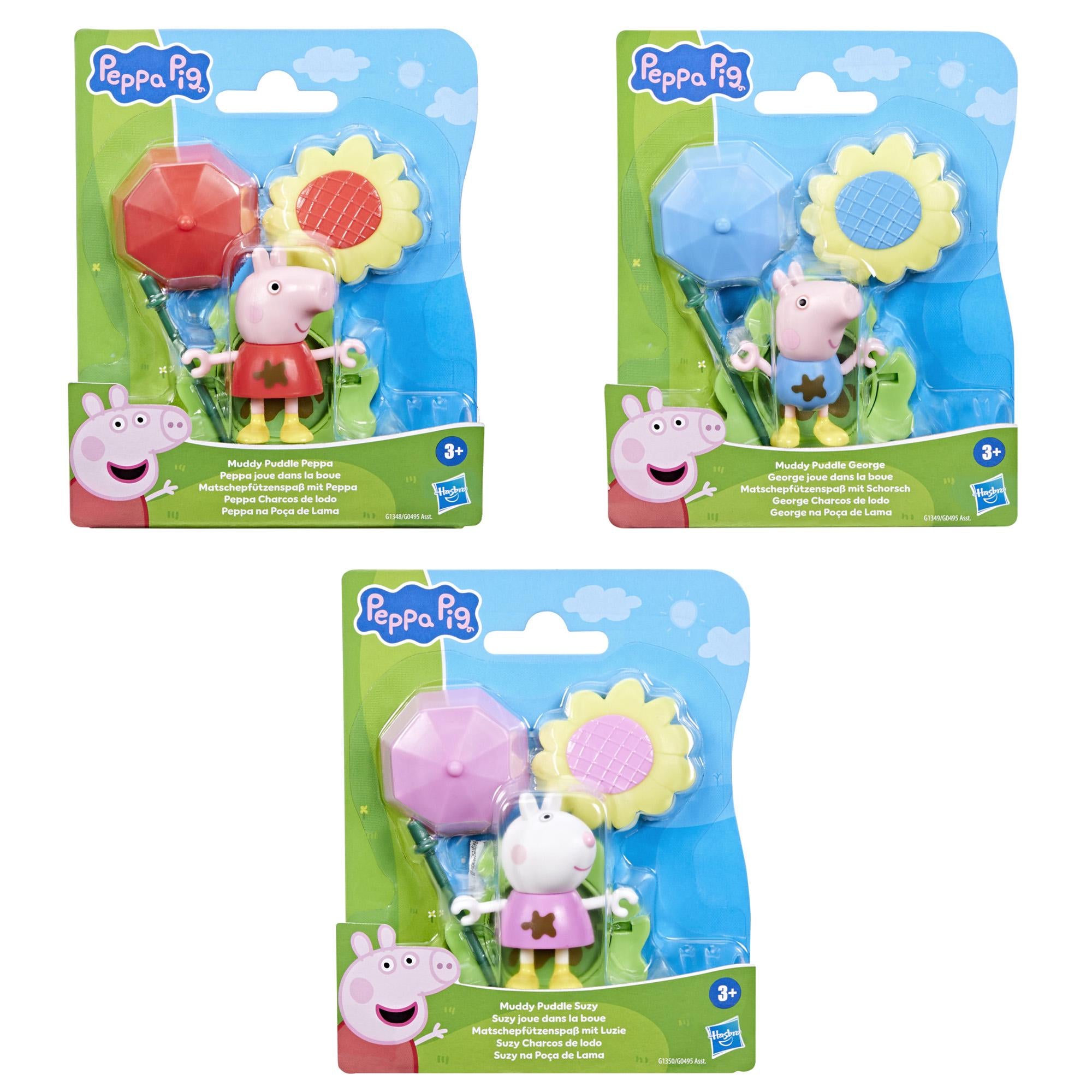 Peppa Pig Muddy Puddle Friends assortment toy, imported from the UK