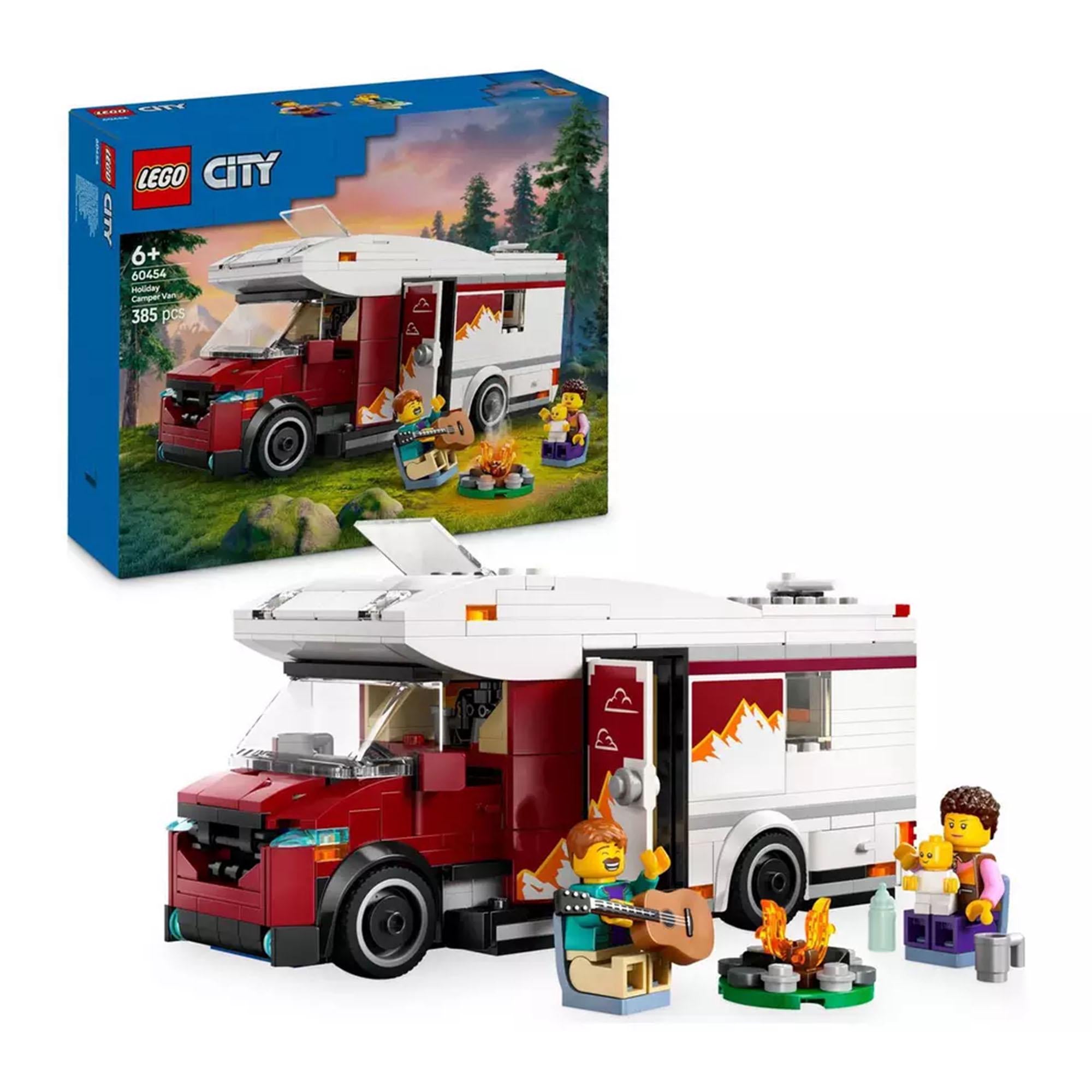 LEGO Holiday Adventure Camper Van toy, imported from the UK
