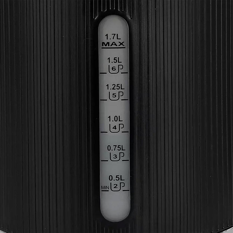 Cookworks electric kettle black 1.7 Litre - British product