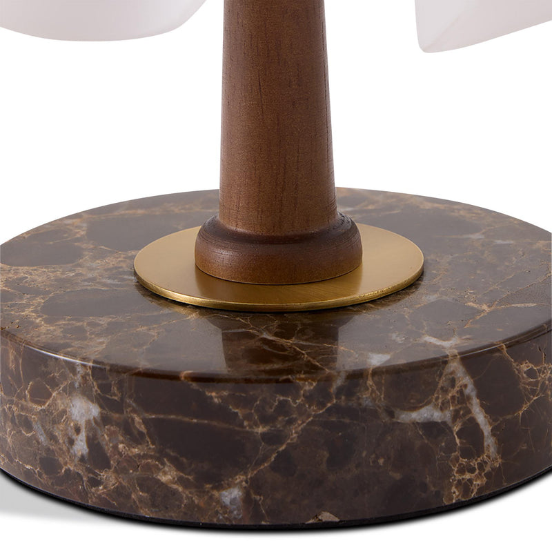 Habitat Morris & Co. opal glass table lamp, UK version