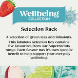Twinings Superblends Wellbeing Collection tea bags 37g 20 count - British product