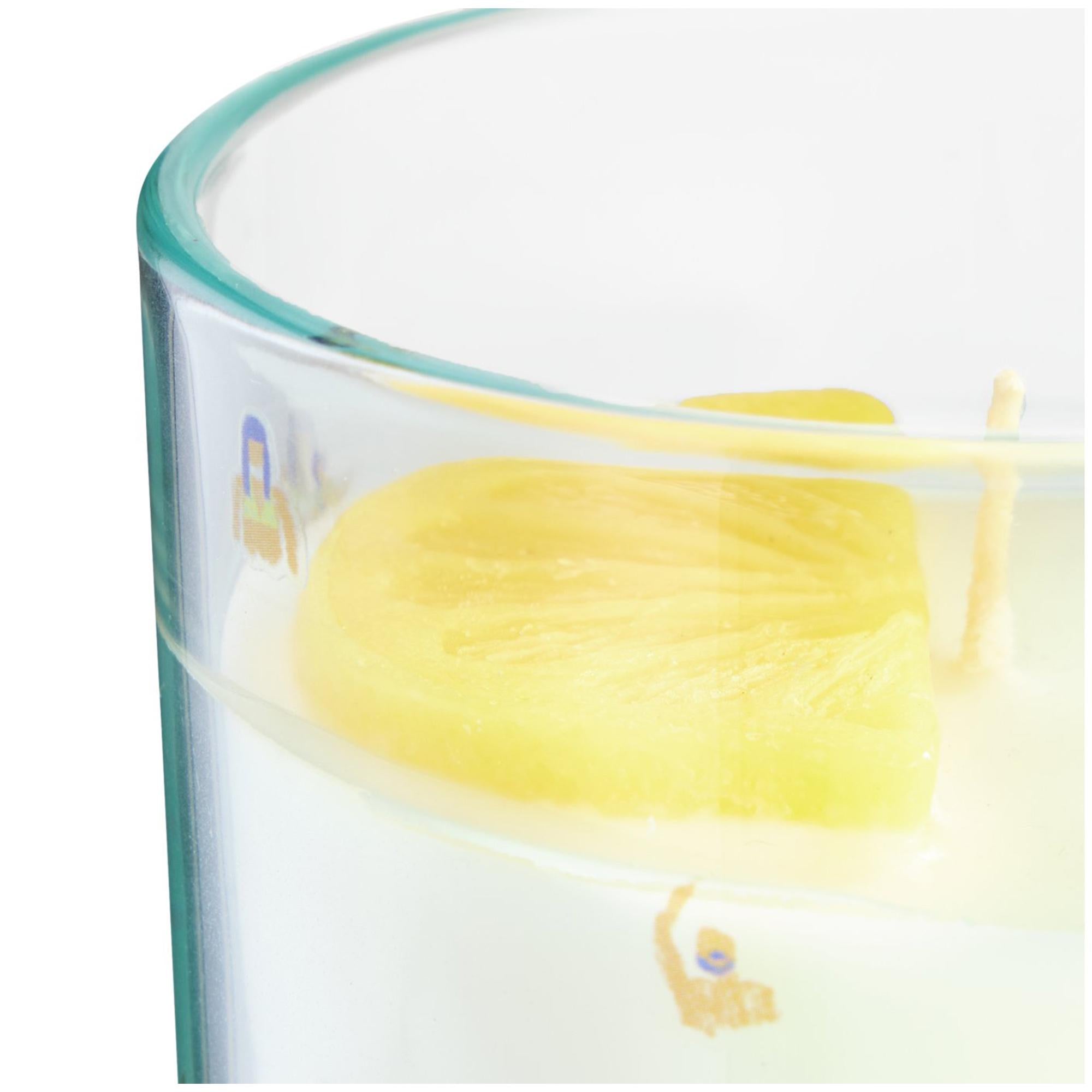 Habitat Amalfi decal candle with lemon scent - British product