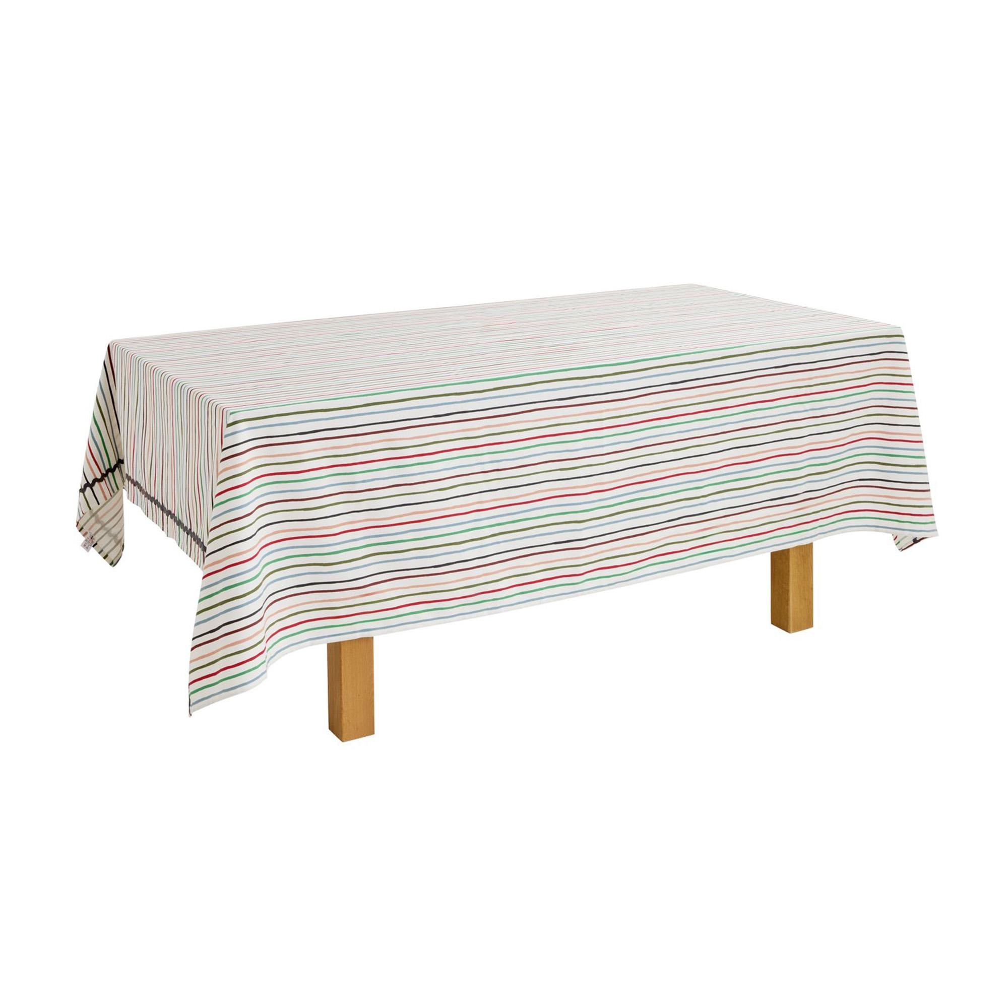 Habitat Stripe Wipe Clean Tablecloth 180x140cm, UK version