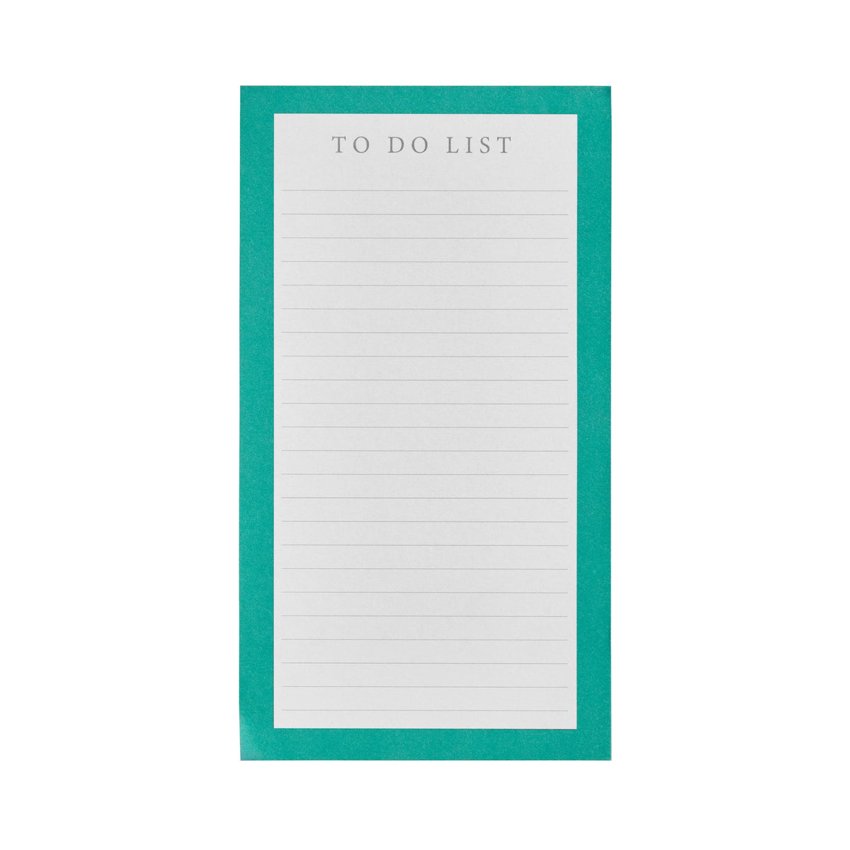 Sainsbury's Home to do list pad green 60 sheets, UK version