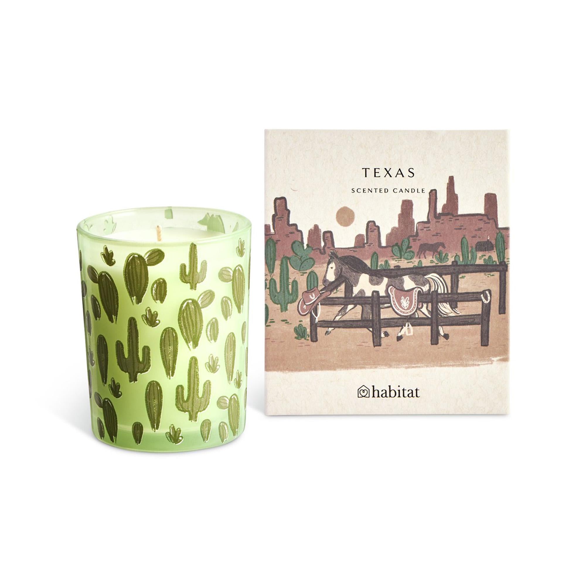 Habitat Texas boxed candle 165g - British product