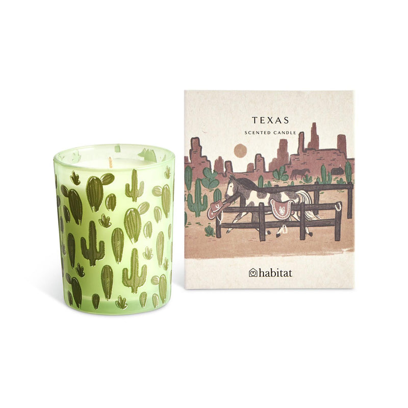 Habitat Texas boxed candle 165g - British product