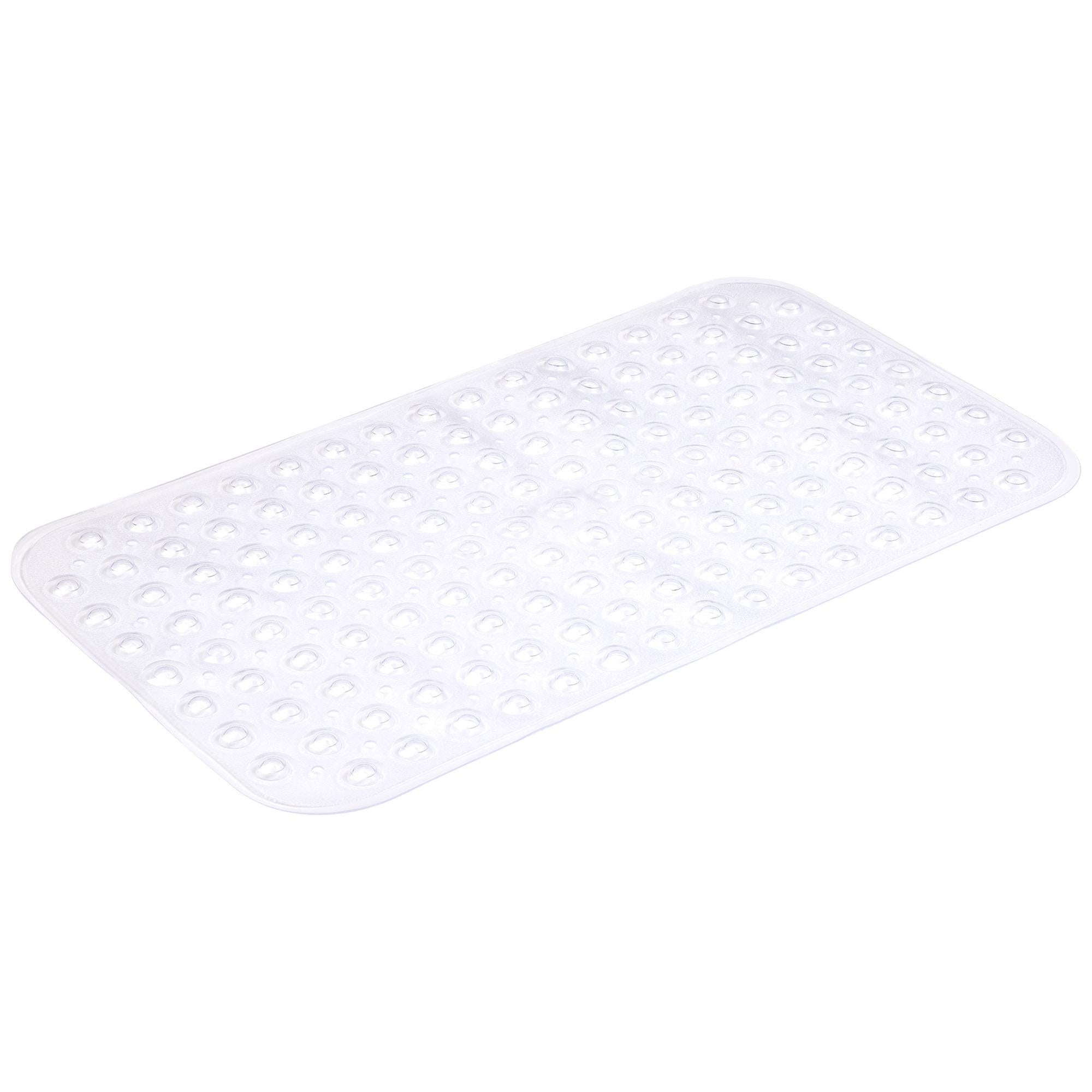Sainsbury's Home clear PVC non-slip bath mat 38x70cm - British product