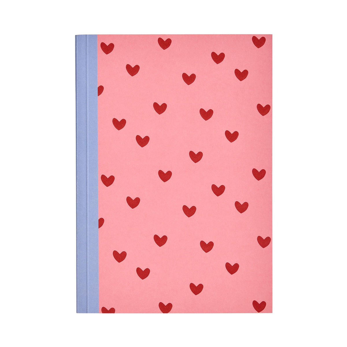 Sainsbury's A5 hearts bound notebook 80 sheets, UK version