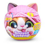 Pets Alive Smitten Kittens interactive plush toy, UK version