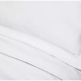 Habitat Egyptian cotton bedding set solid white, imported from the UK