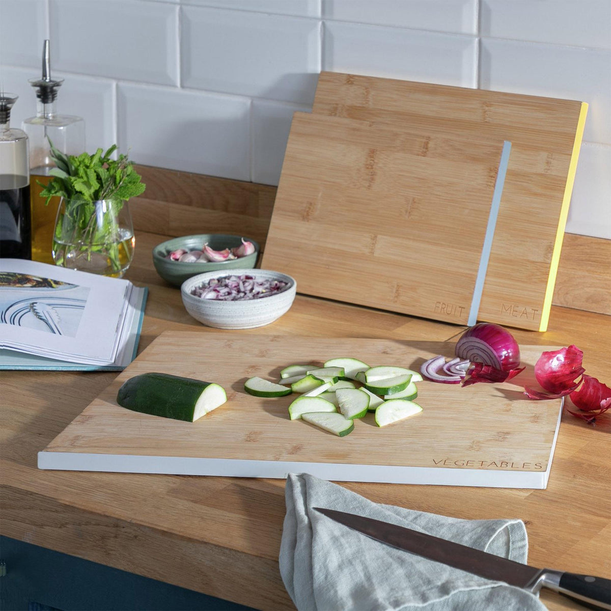 Habitat bamboo chopping boards pack of 3 (British brand)
