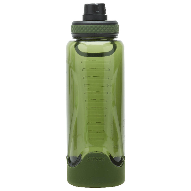 Smash Active Chugger water bottle khaki 1L (British brand)