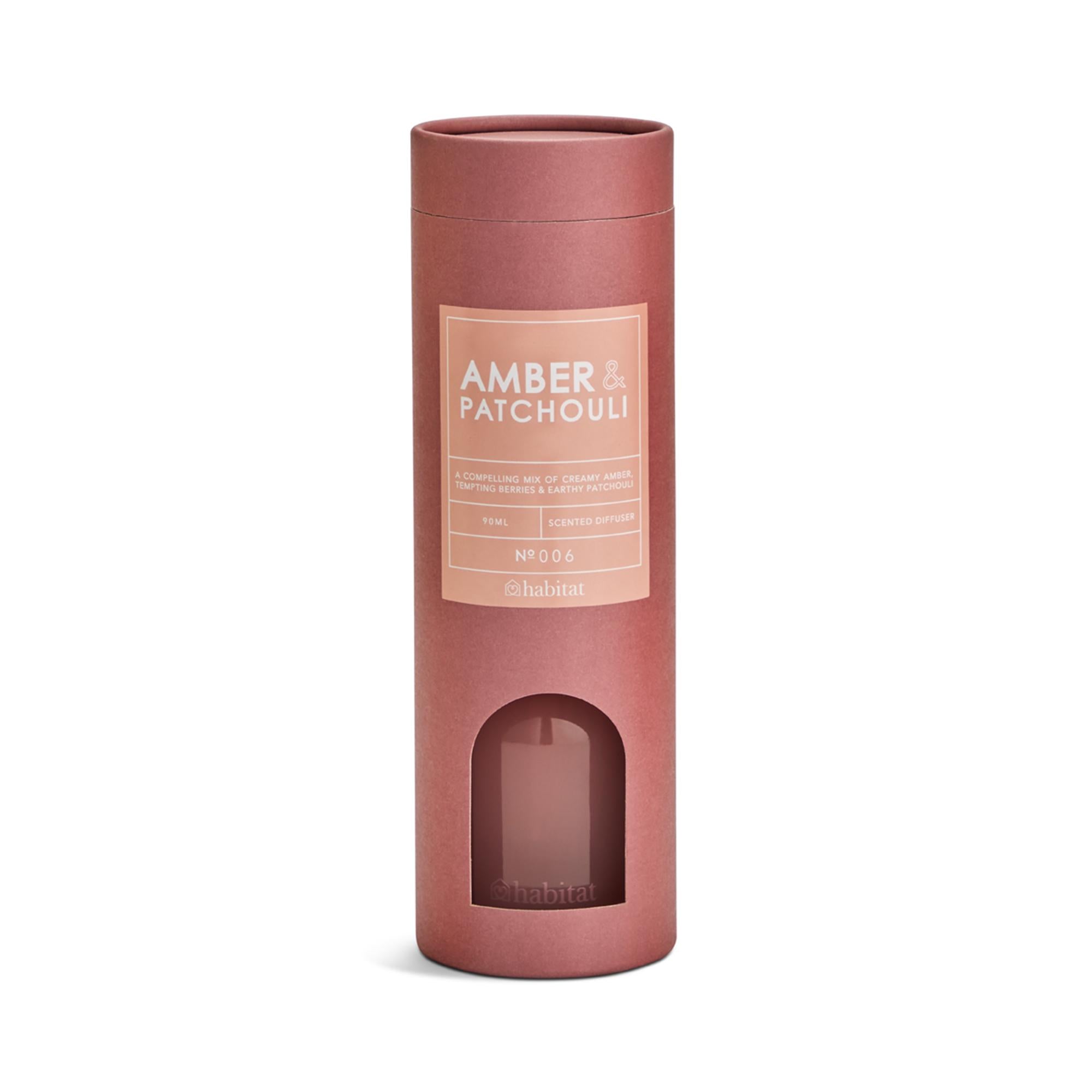 Habitat Reed Diffuser Refill Patchouli & Amber 90ml, UK version