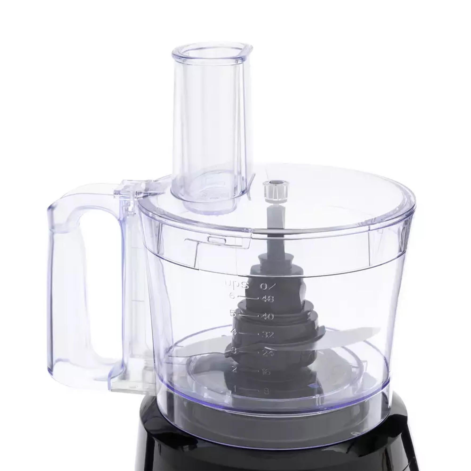 Cookworks 1.4L food processor with 4 blades - British product