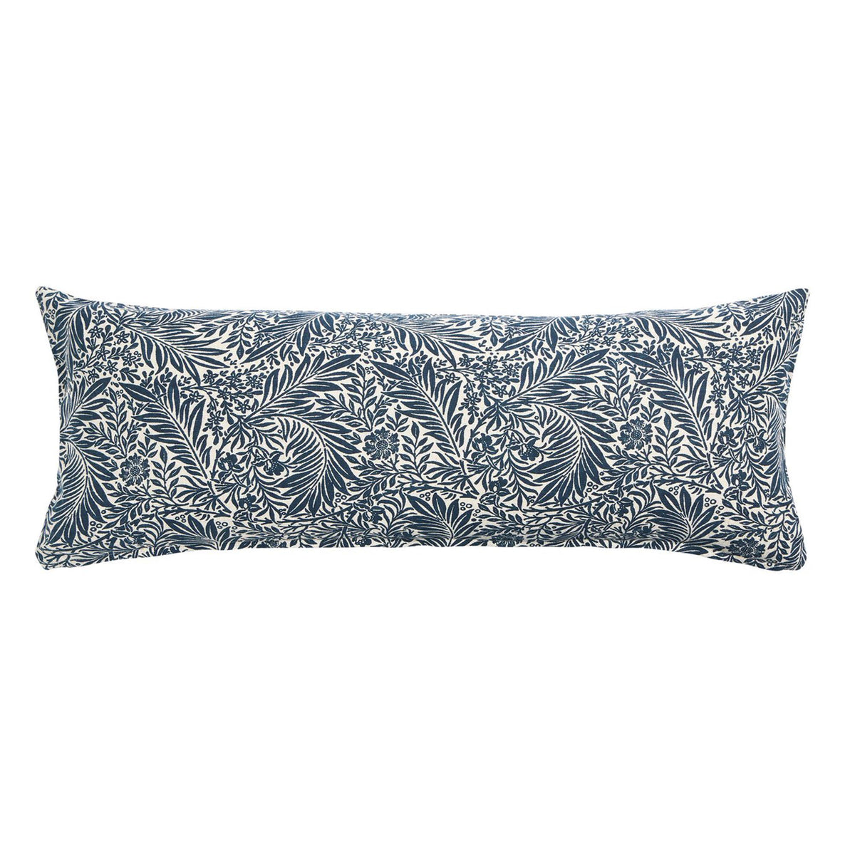 Sainsbury's Home lumbar cushion navy floral 30x80, UK version