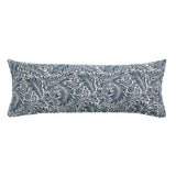 Sainsbury's Home lumbar cushion navy floral 30x80, UK version