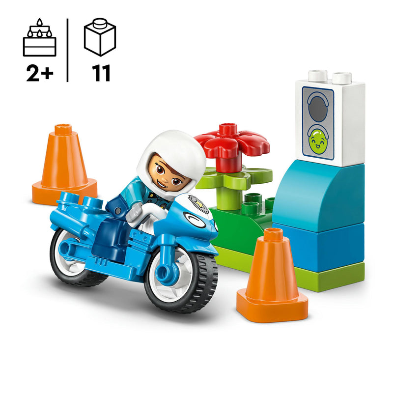 LEGO Duplo police motorcycle toy 10471 - UK version