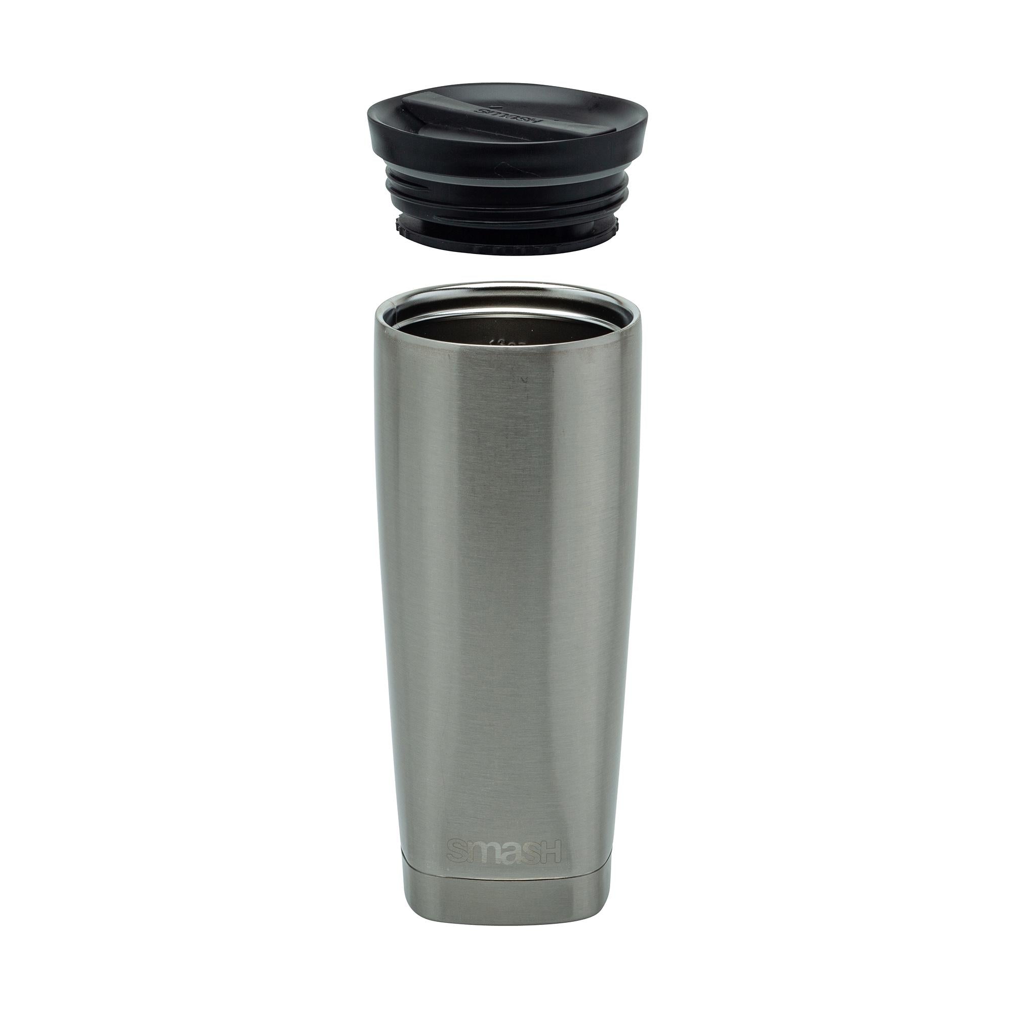 Smash stainless steel coffee cup pink gold 475ml (British brand)